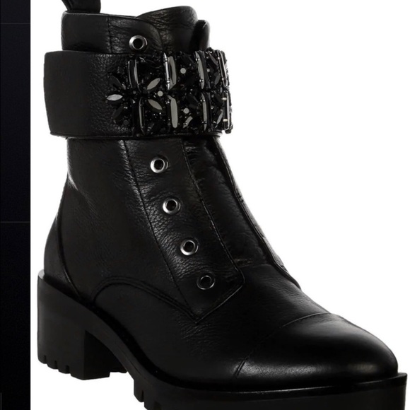 - KARL LAGERFELF  PIPPA Lace Up Boot Size : - Picture 6 of 11